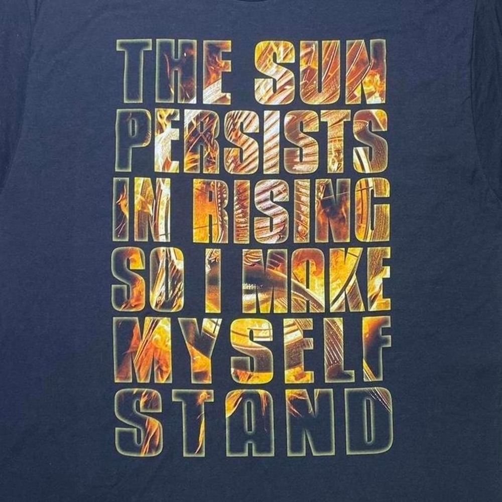 The Hunger Games x Catching Fire movie promotional promo shirt